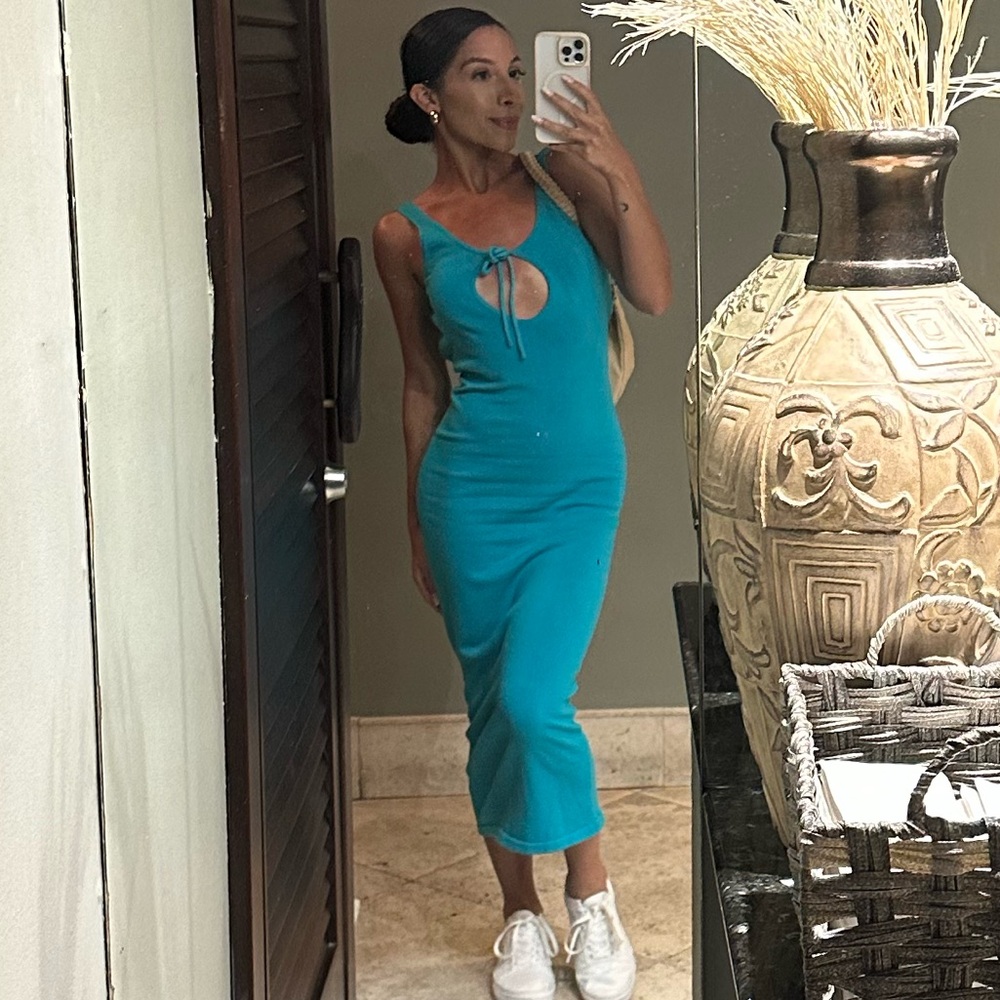 Meshki midi dress